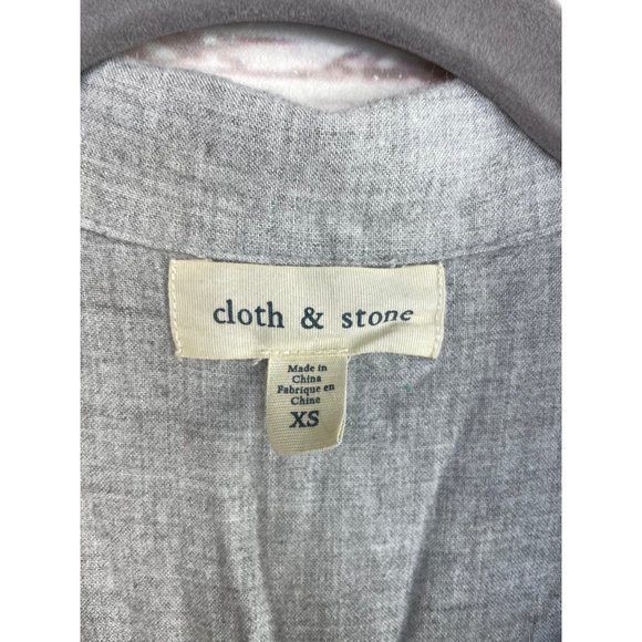 Cloth & Stone Botton Down Blouse XS - Picture 2 of 4